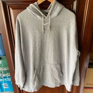 Nike Center Swoosh middle check Pullover Hoodie